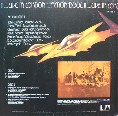 Amon Düül II : Live In London (LP, Album)