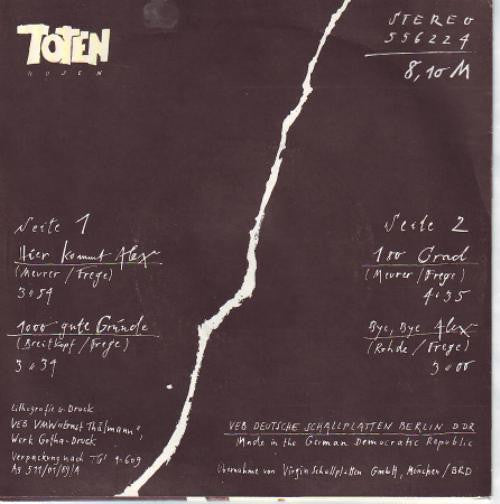 Die Toten Hosen : Die Toten Hosen (7", EP)