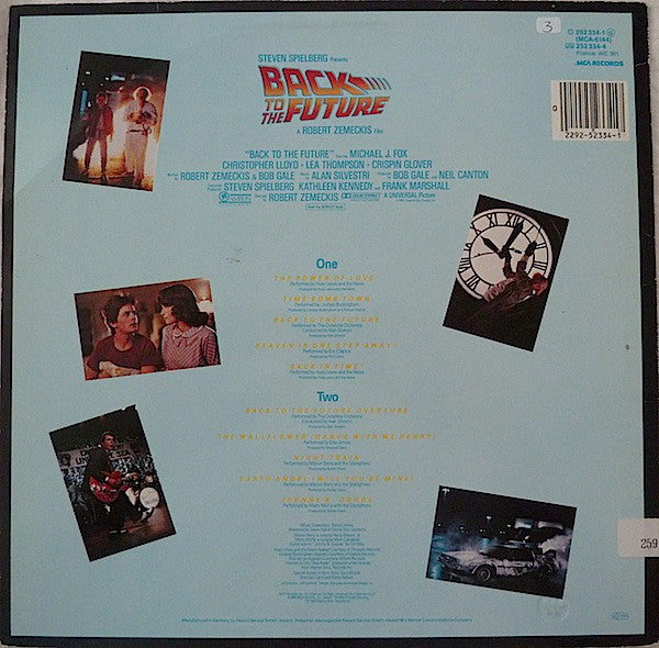 Various : Back To The Future - Music From The Motion Picture Soundtrack (LP, Album)