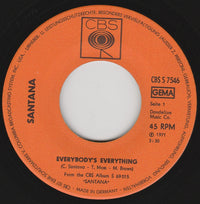 Santana : Everybody's Everything / Guajira (7", Single)
