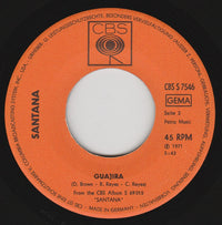 Santana : Everybody's Everything / Guajira (7", Single)