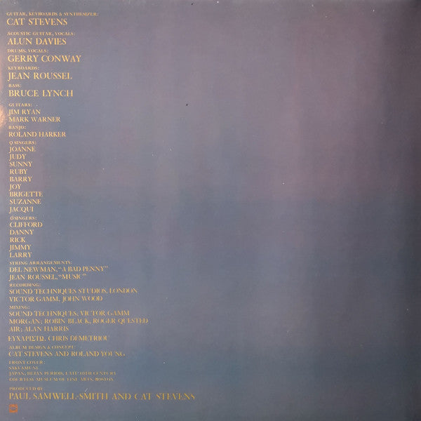 Cat Stevens : Buddha And The Chocolate Box (LP, Album, RE)