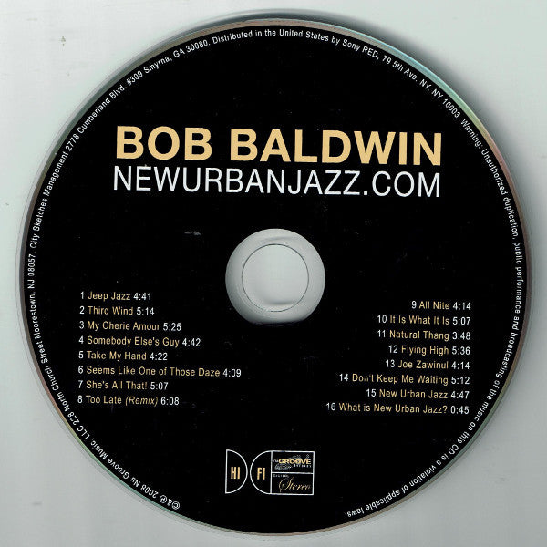 Bob Baldwin : Newurbanjazz.com (CD, Album)