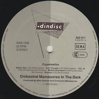 Orchestral Manoeuvres In The Dark : Organisation (LP, Album)