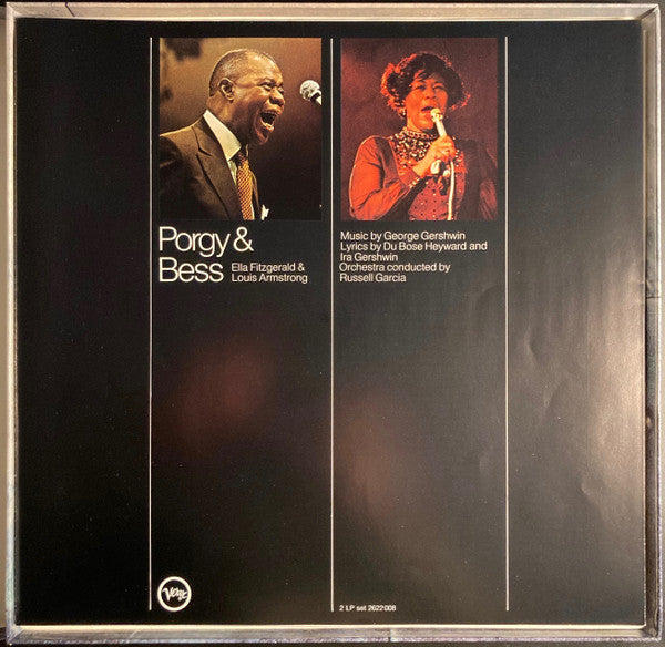 Ella Fitzgerald & Louis Armstrong : Porgy & Bess (2xLP, Album, RE + Box)