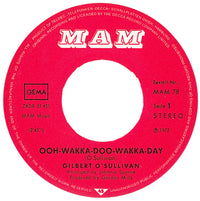 Gilbert O'Sullivan : Ooh-Wakka-Doo-Wakka-Day  (7", Single)
