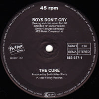 The Cure : Boys Don't Cry (New Voice • Club Mix) (12", Maxi)