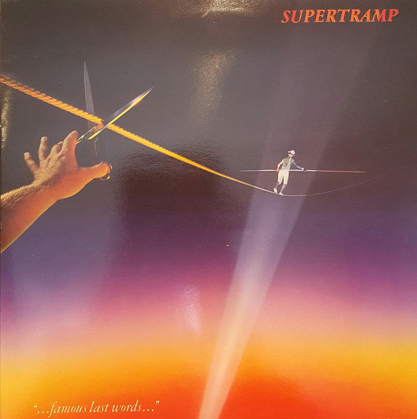 Supertramp : "...Famous Last Words..." (LP, Album, Club)