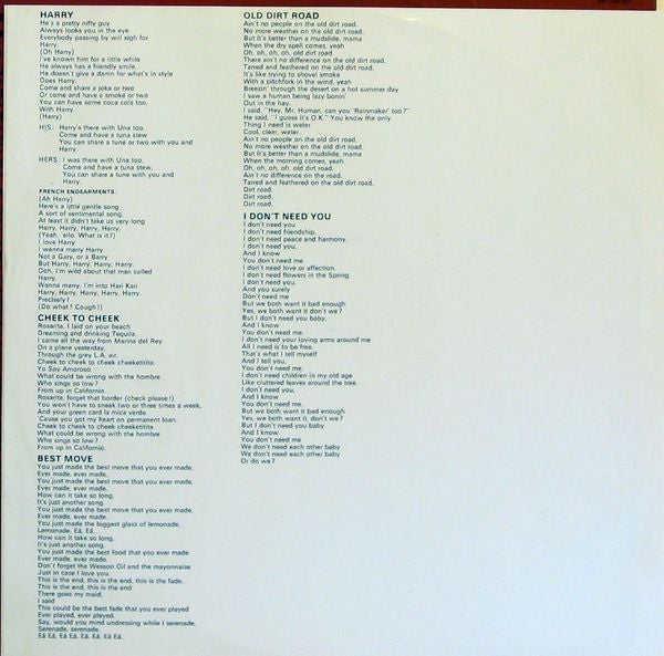 Harry Nilsson : Flash Harry (LP, Album)