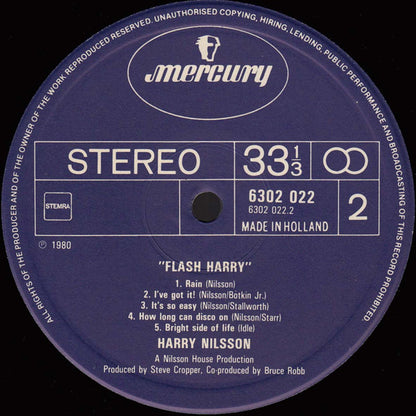 Harry Nilsson : Flash Harry (LP, Album)
