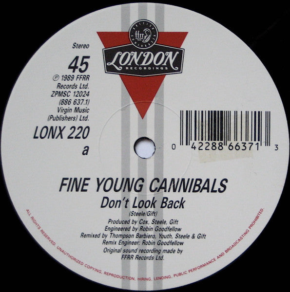 FYC* : Don't Look Back (12", Single)