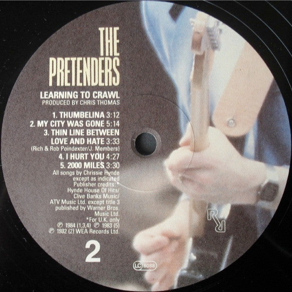 The Pretenders : Learning To Crawl (LP, Album)