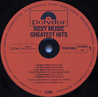 Roxy Music : Greatest Hits (LP, Comp, RE)