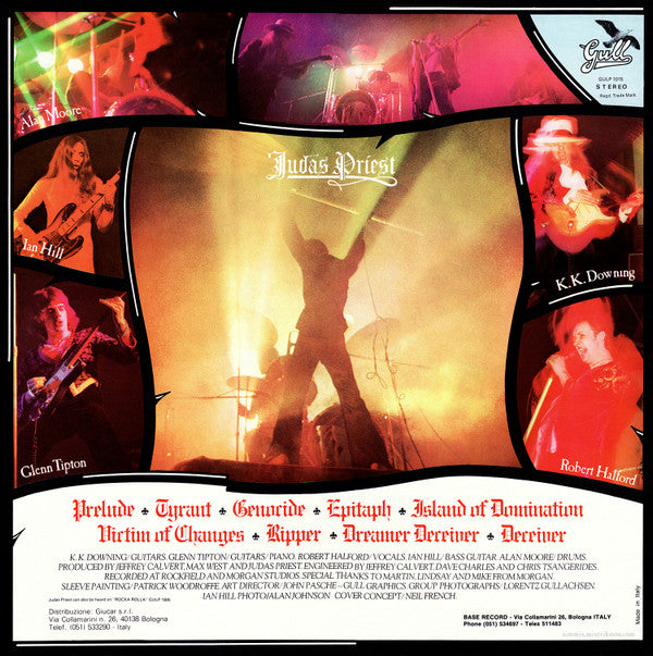 Judas Priest : Sad Wings Of Destiny (LP, Album, RE)