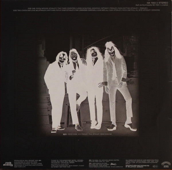 Kiss : Dressed To Kill (LP, Album, RE)