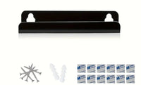 Acryl LP Houders voor de Muur. Ophangsysteem - zwart