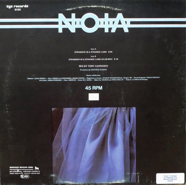 N.O.I.A. : Stranger In A Strange Land (12")