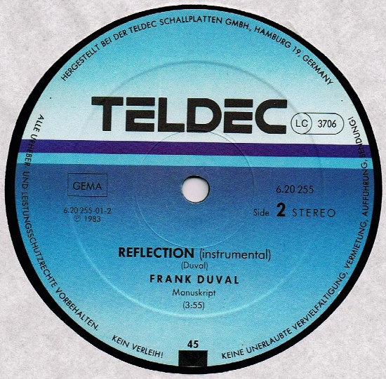 Frank Duval : Ways (12", Maxi)
