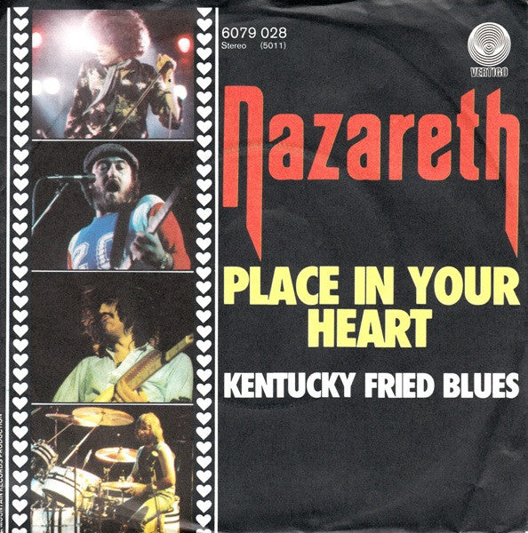 Nazareth (2) : Place In Your Heart (7", Single)