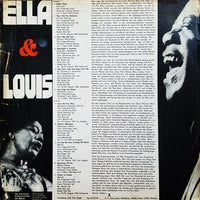 Ella Fitzgerald & Louis Armstrong : Ella & Louis (LP, Comp, Mono)