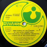 Deep Purple, The Royal Philharmonic Orchestra* Conducted by Malcolm Arnold : Concerto For Group And Orchestra (LP, Album, RE, RM)