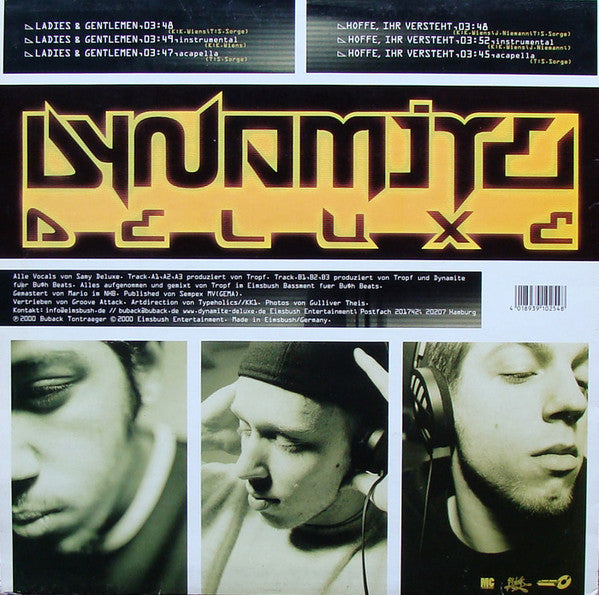 Dynamite Deluxe : Ladies & Gentlemen (12")