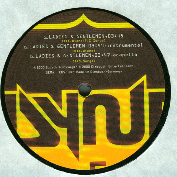 Dynamite Deluxe : Ladies & Gentlemen (12")