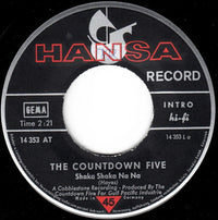 The Countdown Five* : Shaka Shaka Na Na (7", Single)