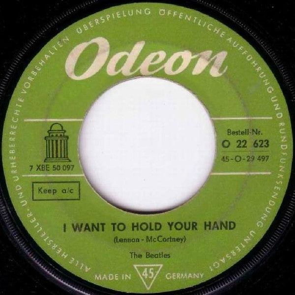 The Beatles : I Want To Hold Your Hand (7", Single, Mono)