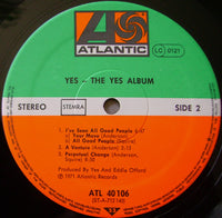 Yes : The Yes Album (LP, Album, RE)