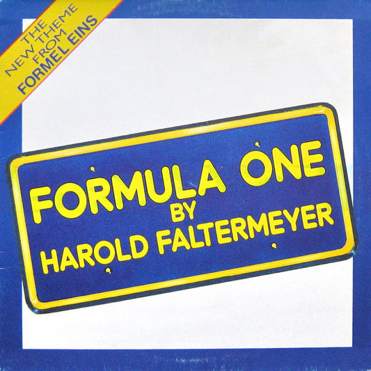 Harold Faltermeyer : Formula One (12", Maxi)