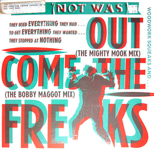 Was (Not Was) : Out Come The Freaks (Again) (12", Single)
