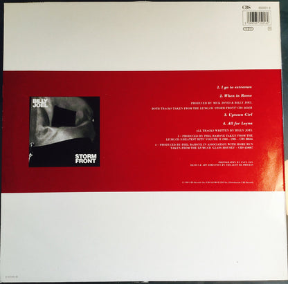 Billy Joel : I Go To Extremes (12", Maxi)