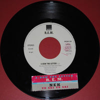 R.E.M. / Nek : E-Bow The Letter / Tu Sei, Tu Sai (7", Promo)