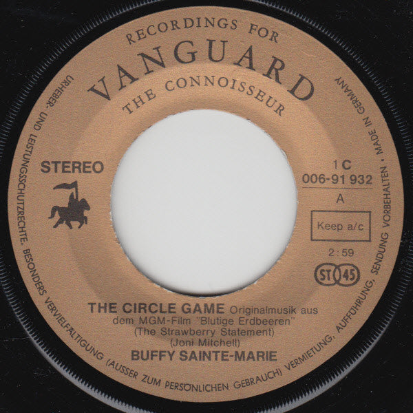 Buffy Sainte-Marie : The Circle Game (7", Single)