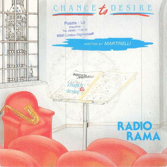 Radiorama : Chance To Desire (7", Single)