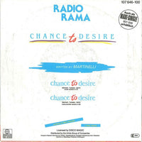Radiorama : Chance To Desire (7", Single)