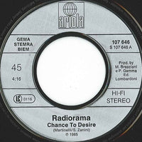 Radiorama : Chance To Desire (7", Single)