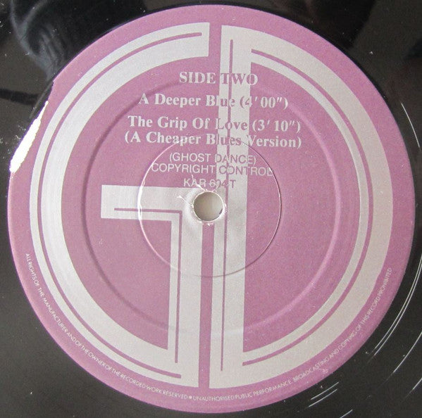 Ghost Dance : The Grip Of Love (12", Single)