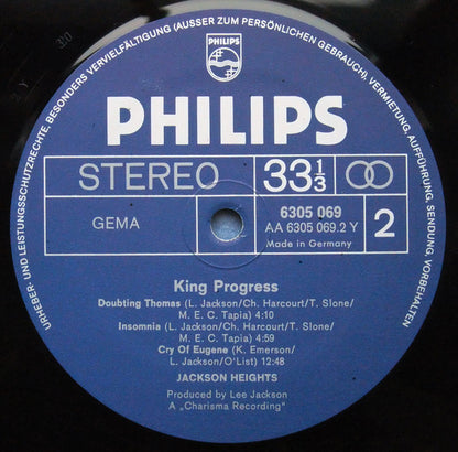 Jackson Heights : King Progress (LP, Album)