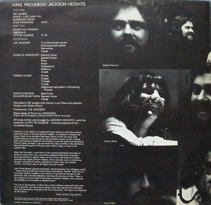 Jackson Heights : King Progress (LP, Album)