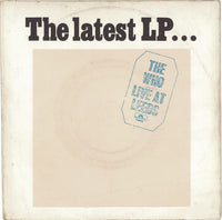 The Who : Summertime Blues (7", Single, Mono)