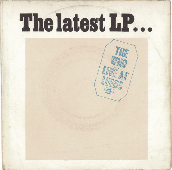 The Who : Summertime Blues (7", Single, Mono)