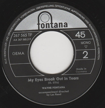 Wayne Fontana : Come On Home (7", Single, Mono)