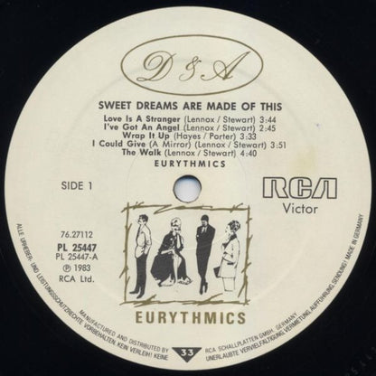 Eurythmics : Sweet Dreams (Are Made Of This) (LP, Album)
