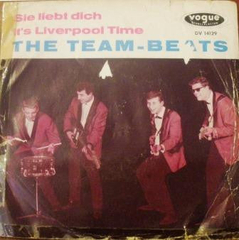 The Team-Beats : Sie Liebt Dich / It's Liverpool Time (7", Single)