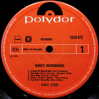 Ringo Starr : Ringo's Rotogravure (LP, Album, Gat)