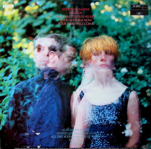 Eurythmics : In The Garden (LP, Album, Ora)