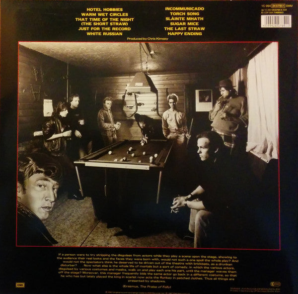 Marillion : Clutching At Straws (LP, Album, DMM)