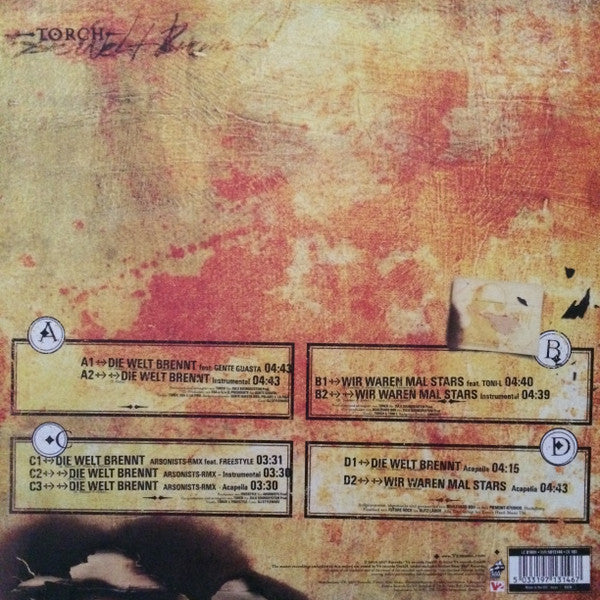 Torch : Die Welt Brennt / Wir Waren Mal Stars (2x12")